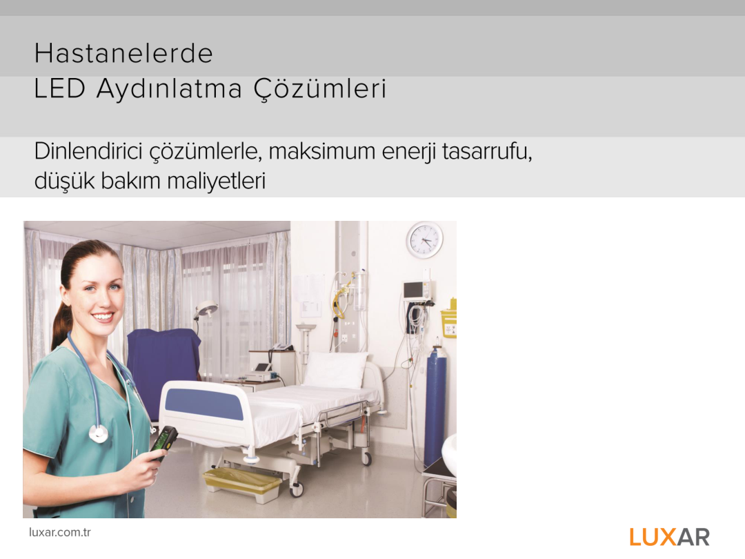 Hastanelerde LED Aydınlatma
